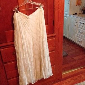 April Cornell lace pants mint